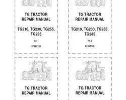 Service Manual for New Holland Tractors model TG210