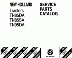 Parts Catalog for New Holland Tractors model TN95DA