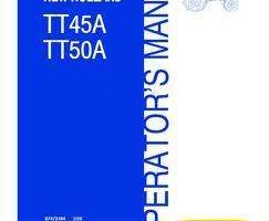 Operator's Manual for New Holland Tractors model TT50A