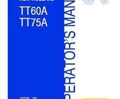 Operator's Manual for New Holland Tractors model TT75A
