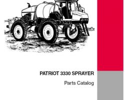 Parts Catalog for Case IH Sprayers model 3330