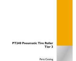 Parts Catalog for Case Compactors model PT240