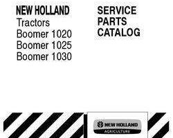 Parts Catalog for New Holland Tractors model Boomer 1025