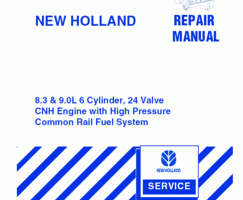 Service Manual for New Holland Tractors model TG245