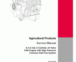 Service Manual for Case IH TRACTORS model 2388