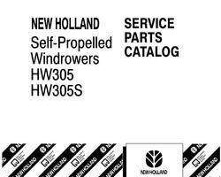 Parts Catalog for New Holland Windrower model HW305S