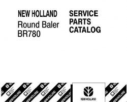 Parts Catalog for New Holland Balers model BR780