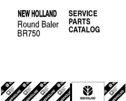 Parts Catalog for New Holland Balers model BR750