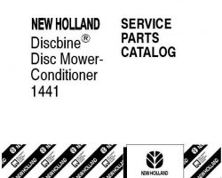 Parts Catalog for New Holland Combine model 1441