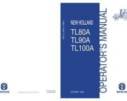 Operator's Manual for New Holland Tractors model TL90A