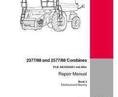 Service Manual for Case IH Combine model 2377