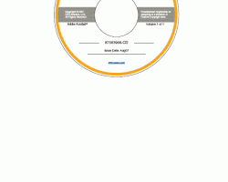 Operator's Manual on CD for Case Wheel loaders model 621E