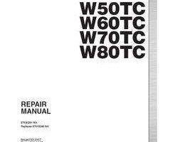 New Holland CE Wheel loaders model W50TC Service Manual