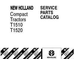 Parts Catalog for New Holland Tractors model T1520