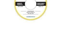 Service Manual on CD for New Holland Skid steers / compact track loaders model L150 Cab Upgrade