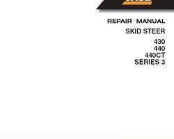 Case Skid steers / compact track loaders model 440CT Service Manual