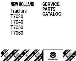 Parts Catalog for New Holland Tractors model T7030