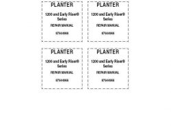 Service Manual for Case IH Planter model 1200