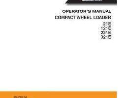 Case Compact wheel loaders model 21E Operator's Manual