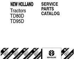 Parts Catalog for New Holland Tractors model TD80D