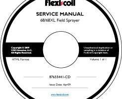 Service Manual on CD for New Holland Sprayers model 68
