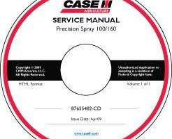 Service Manual on CD for Case IH Sprayers model 100