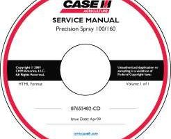 Service Manual on CD for Case IH Sprayers model 160