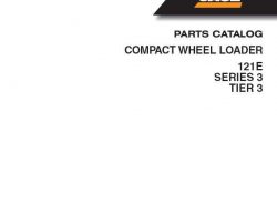 Parts Catalog for Case Compact wheel loaders model 121E