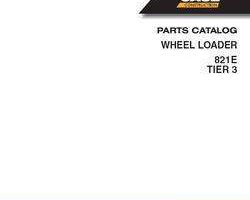 Parts Catalog for Case Wheel loaders model 821E