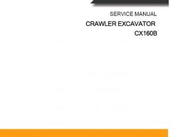 Case Excavators model CX160B Service Manual