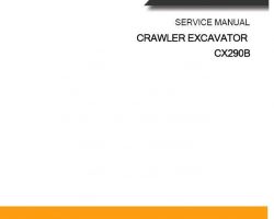 Case Excavators model CX290B Service Manual