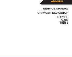 Case Excavators model CX80 Service Manual