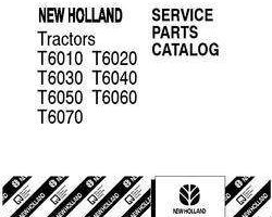 Parts Catalog for New Holland Tractors model T6020