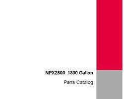 Parts Catalog for Case IH Sprayers model 1300