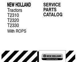 Parts Catalog for New Holland Tractors model T2320