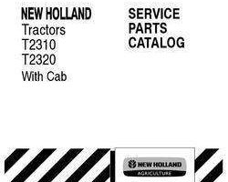 Parts Catalog for New Holland Tractors model T2310