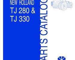Parts Catalog for New Holland Tractors model TJ330