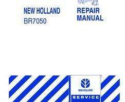 Service Manual for New Holland Balers BR7050