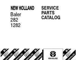 Parts Catalog for New Holland Balers model 1282