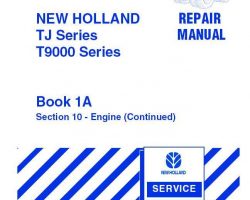 Service Manual for New Holland Tractors model T9030