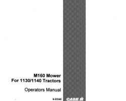 Operator's Manual for Case IH Tractors model 1130
