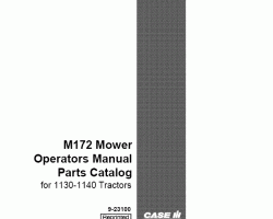 Operator's Manual for Case IH Tractors model 1130
