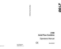 Operator's Manual for Case IH Combine model 2300