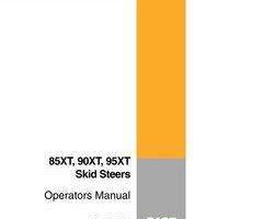 Operator's Manual for Case IH Skid steers / compact track loaders model 90XT