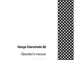Case Excavators model 988C Operator's Manual