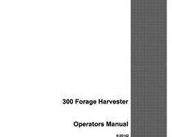 Operator's Manual for Case IH Harvester model 300