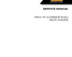 Case Engines model 6WG1 Service Manual