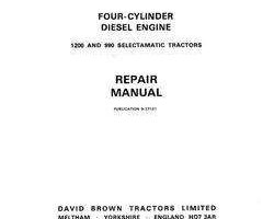 Service Manual for Case IH Tractors model 990