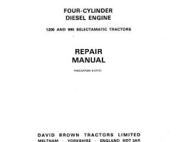 Service Manual for Case IH Tractors model 1200