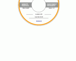 Service Manual on CD for Case Excavators model CX135SR